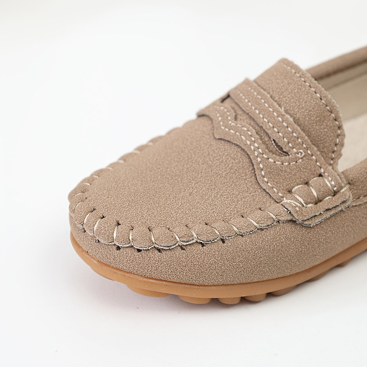 1 Paire de Mocassins à Semelle Souple Faciles à Enfiler Confortables pour Filles et Garçons Style Britannique Rétro Faciles à Porter Nouveauté Chaussures Individuelles Douces Confortables Non Abrasives