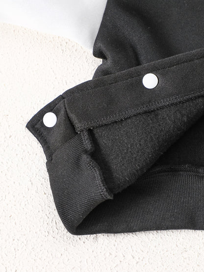 Veste de sport en polaire à col montant pour bébé garçon