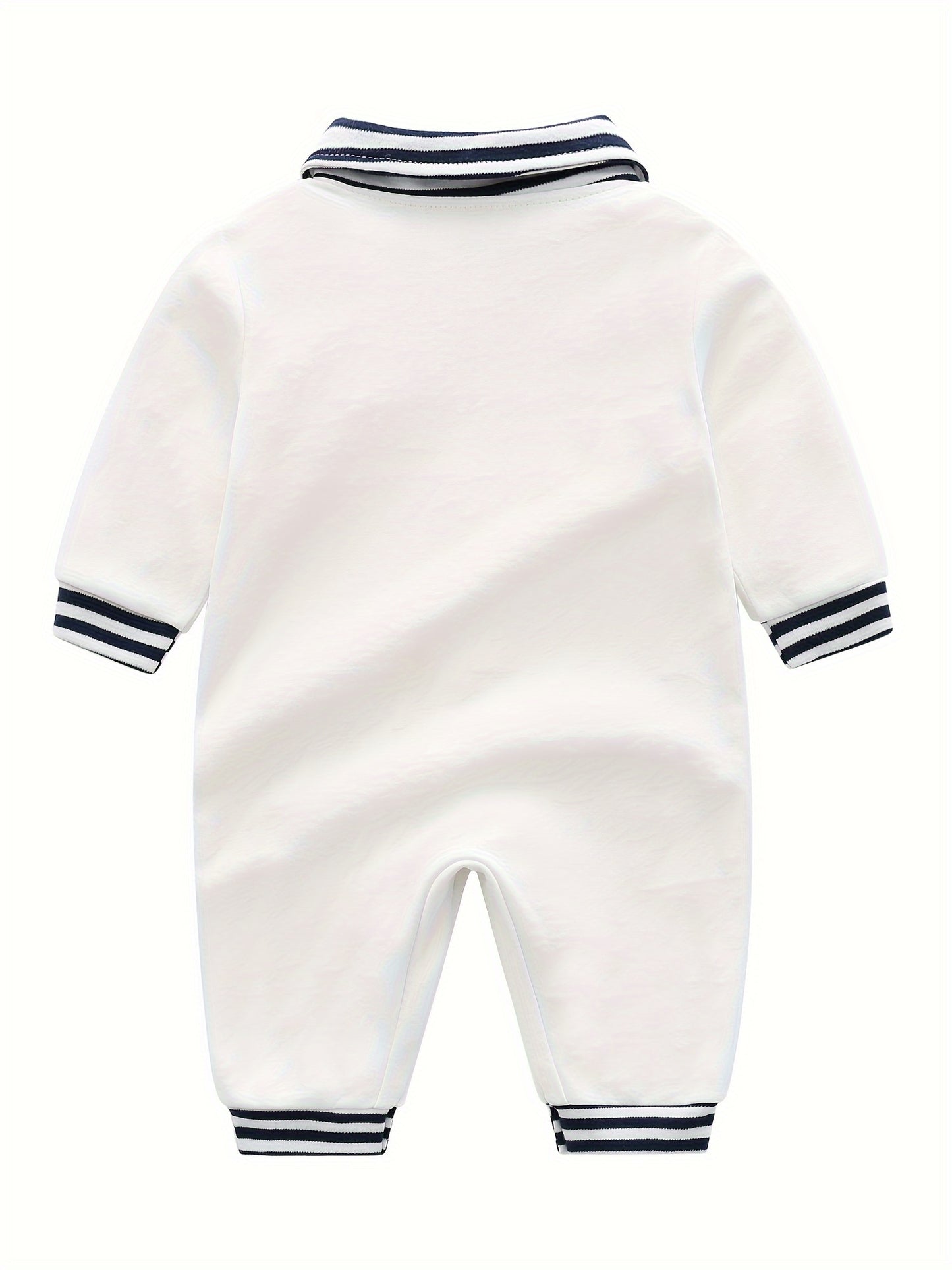 Vêtements pour Nouveau-né : Body Printemps/Automne Adorable pour Garçons - Barboteuse Mignonne, Idéal pour les Sorties en Extérieur