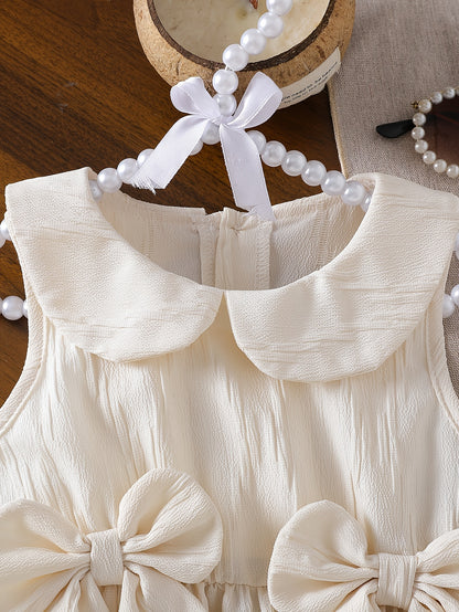 Combinaison d'été douce et mignonne pour bébé fille | Combinaison triangulaire à nœud de col de bébé, vêtements pour bébé doux et confortables, respectueux de la peau, combinaison pour nouveau-né, idéale pour les cadeaux et les saisons scolaires, pour l'e
