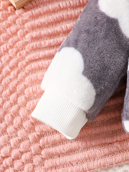 Ensemble 2 pièces pour bébé garçon en tricot, idéal pour l'extérieur