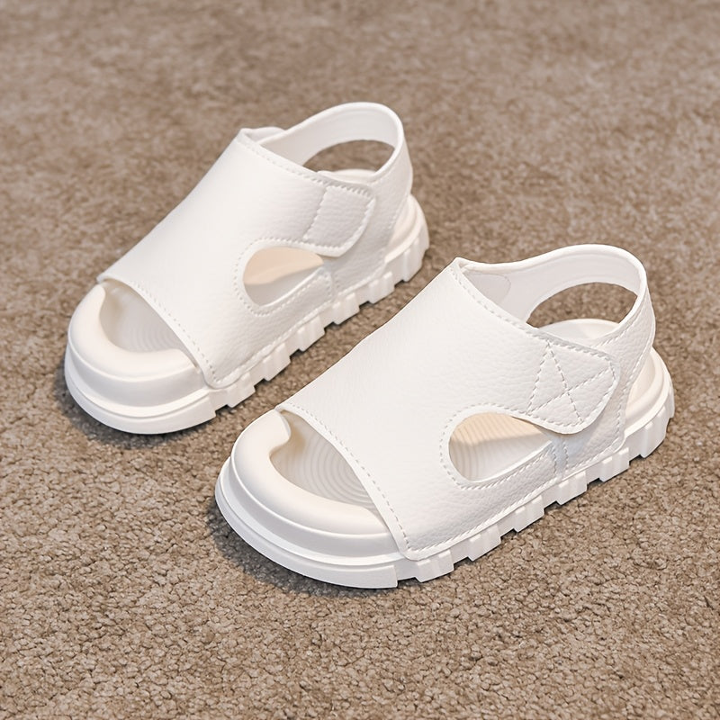 Nouvelles sandales de plage d'été douces et confortables pour enfants avec fermeture facile à enfiler/retirer, sandales de sport légères et antidérapantes, adaptées pour le quotidien, l'école et les tenues décontractées des enfants