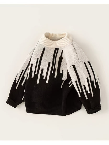 Pull pour Garçons, Nouveau Haut Automne/Hiver pour Garçons, Tricot Bébé, Tenue d'Automne pour Filles, Vêtements pour Enfants, Tendance Mode Printemps/Automne
