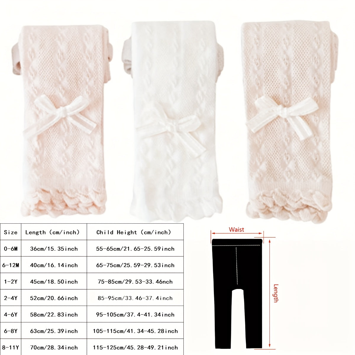 Ensemble de 3 leggings pour filles, pantalon fin et respirant, collant pour filles, pantalon court