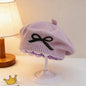 1pc Beret Bébé Automne Unisexe Tricoté Chapeau Peintre