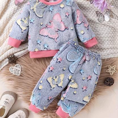 Two-Piece Multicolor Pajama Set