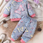 Two-Piece Multicolor Pajama Set