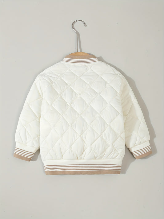 Gesteppte Baseballjacke
