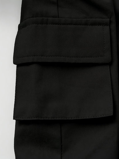 Pantalon Long de Printemps/Automne pour Fille avec Poches Latérales et Poignets Élastiques, Parfait pour l'Extérieur