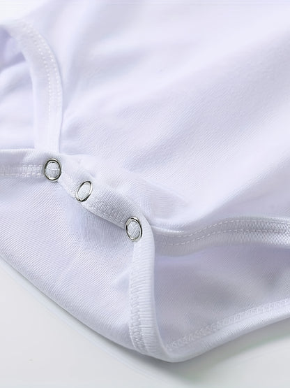 Body pour bébé nouveau-né à manches courtes avec motif poing amical "Papa + Moi", cadeau de grossesse, body triangle pour garçon et fille, idéal pour l'extérieur