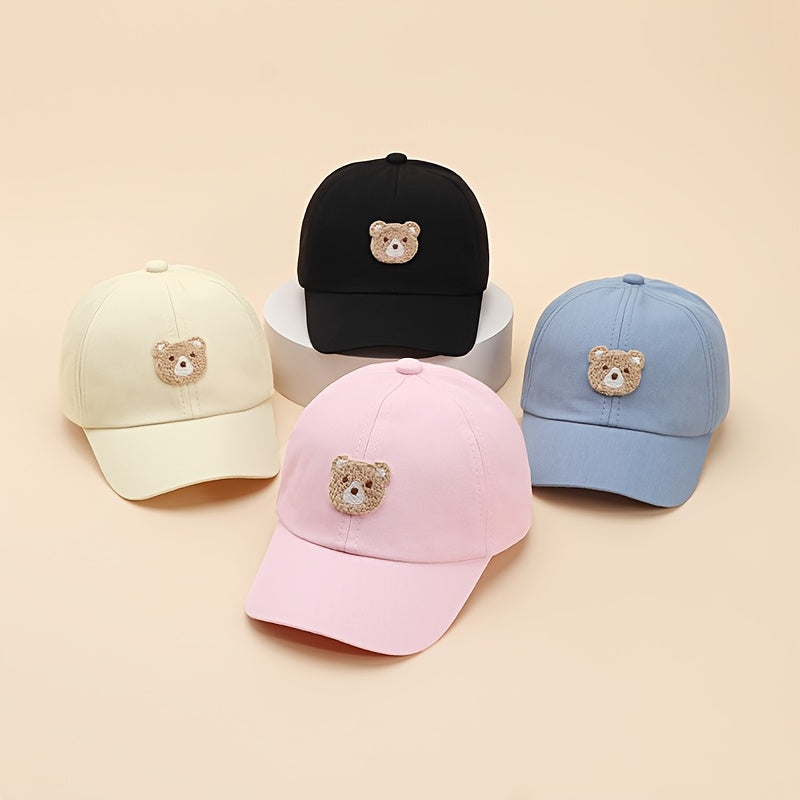 1 Casquette de Baseball Mignonne Ours pour Enfants - Chapeau de  Solaire pour 1-3 Ans