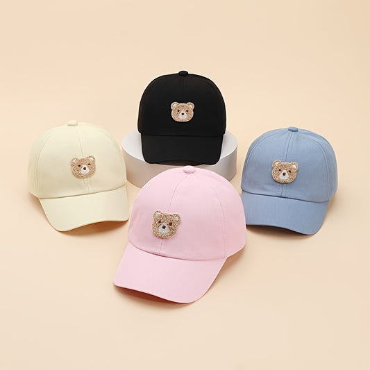1 Casquette de Baseball Mignonne Ours pour Enfants - Chapeau de  Solaire pour 1-3 Ans
