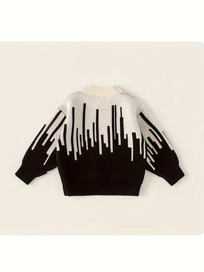 Pull pour Garçons, Nouveau Haut Automne/Hiver pour Garçons, Tricot Bébé, Tenue d'Automne pour Filles, Vêtements pour Enfants, Tendance Mode Printemps/Automne