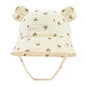 Chapeau de soleil d'été pour bébé 0-1 an, casquette pare-soleil pour bébé, chapeau de pêcheur, chapeau de soleil respirant pour nourrisson, chapeau de plage d'extérieur, 3-12 mois, garçons et filles, casquette décontractée imprimée