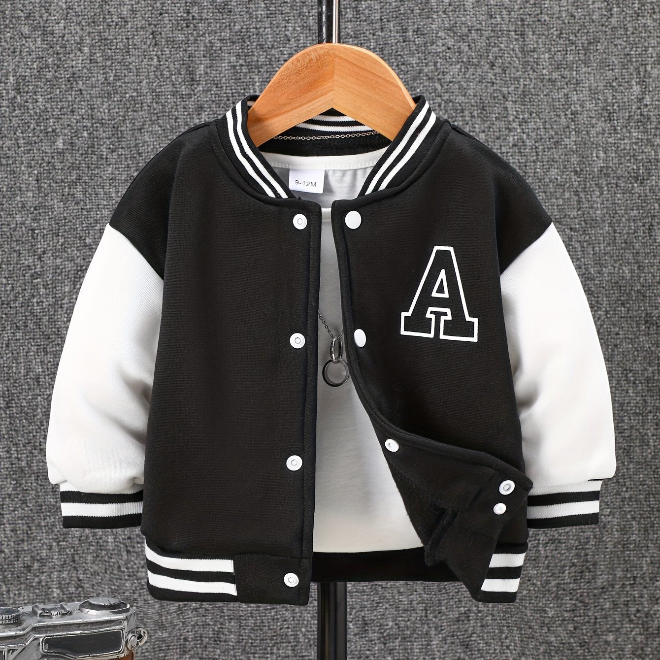 Veste de sport en polaire à col montant pour bébé garçon