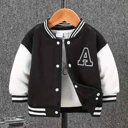 Veste de sport en polaire à col montant pour bébé garçon