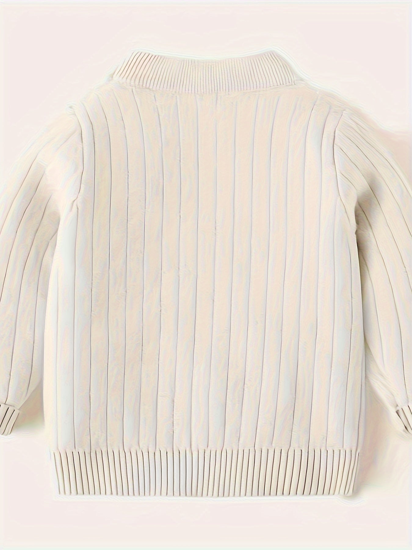Pull-over Tricot Col Rond Nouveau Style Automne-Hiver pour Garçons et Filles, Couche Intérieure ou Extérieur
