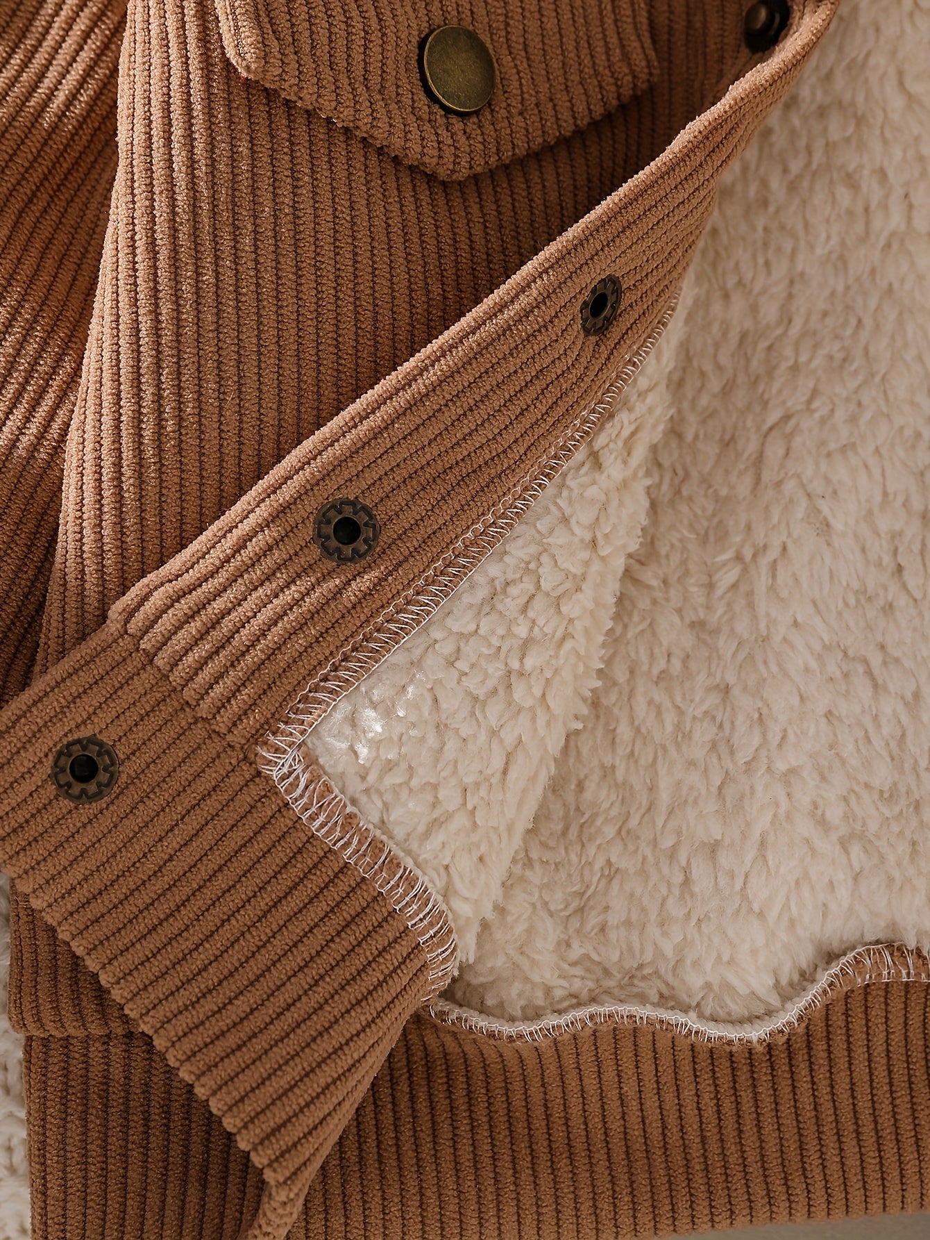 Veste à revers pour garçon avec fausse poche, vêtement d'extérieur pour garçon, convient pour les saisons d'automne et d'hiver, idéale pour les sports et jeux en plein air, veste pour garçon, tenue de rentrée scolaire, saison de la rentrée scolaire, cadea