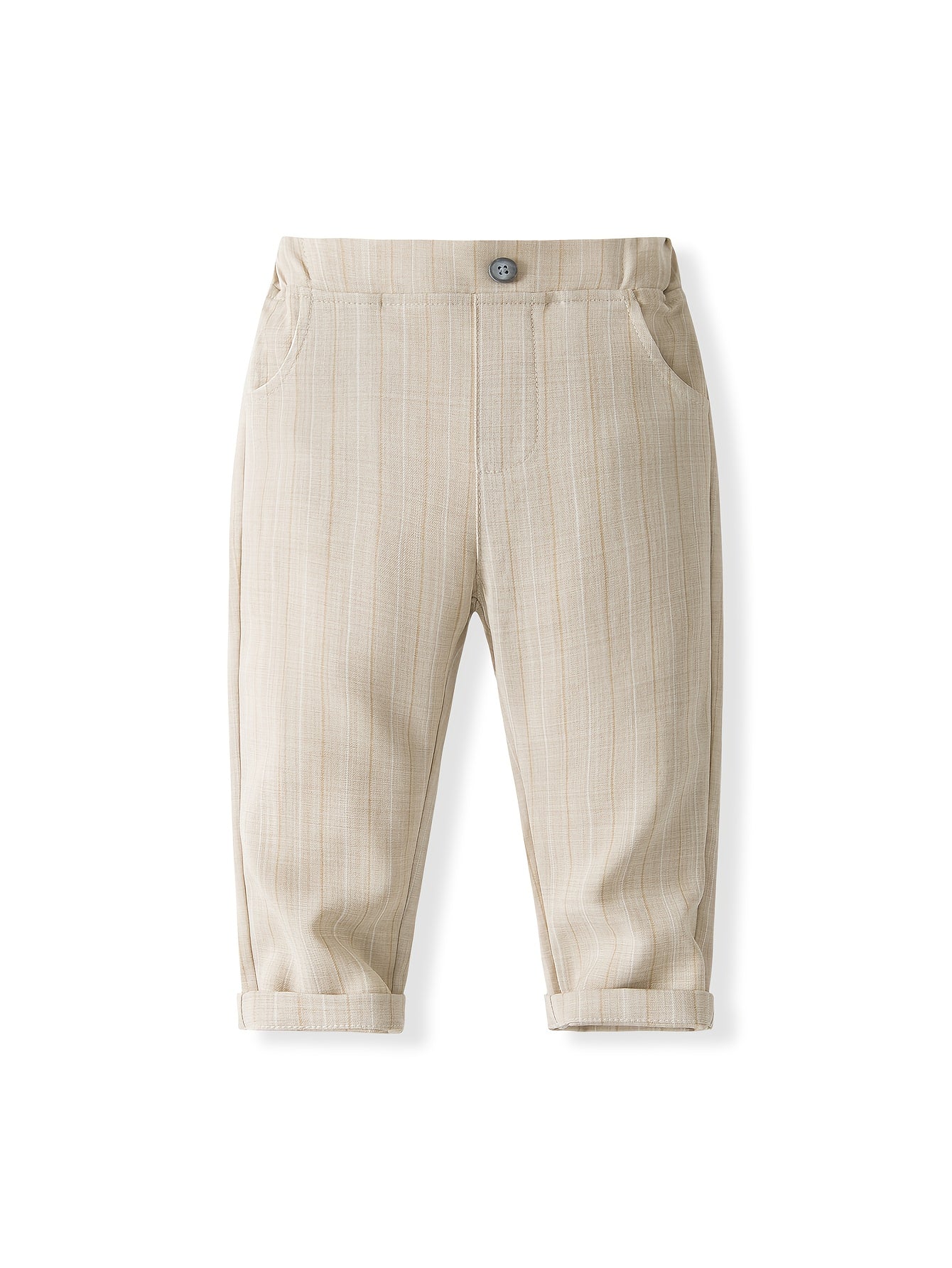 Tenue de Gentleman pour Fête d'Anniversaire Bébé. Vêtements pour Enfants. Costume de Banquet de Mariage Tendance pour Enfants. Chemise et Gilet et Pantalon et Nœud Papillon Ensemble Tendance pour Garçons. Costume de Photographie Formelle pour Bébés. Vêtem