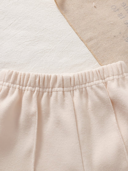 Ensemble pantalon pour fille style mignon automne/hiver, haut à revers en peluche avec patte de boutonnage, nœuds double face, mignon et chaud, pour sorties quotidiennes, séances photo, voyages, rentrée scolaire, cadeaux d'anniversaire, Halloween, parfait