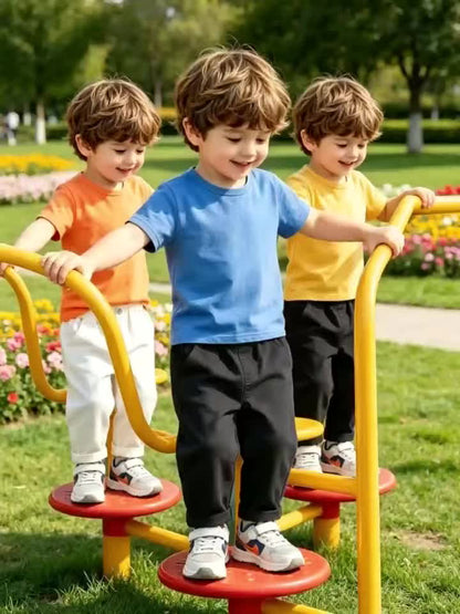 Pantalon Cargo Style Preppy Printemps Automne Garçons Pantalons Filés Filles Pantalons Bébé Pantalons Décontractés Style Printemps, pour l'Extérieur