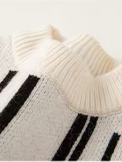 Pull pour Garçons, Nouveau Haut Automne/Hiver pour Garçons, Tricot Bébé, Tenue d'Automne pour Filles, Vêtements pour Enfants, Tendance Mode Printemps/Automne