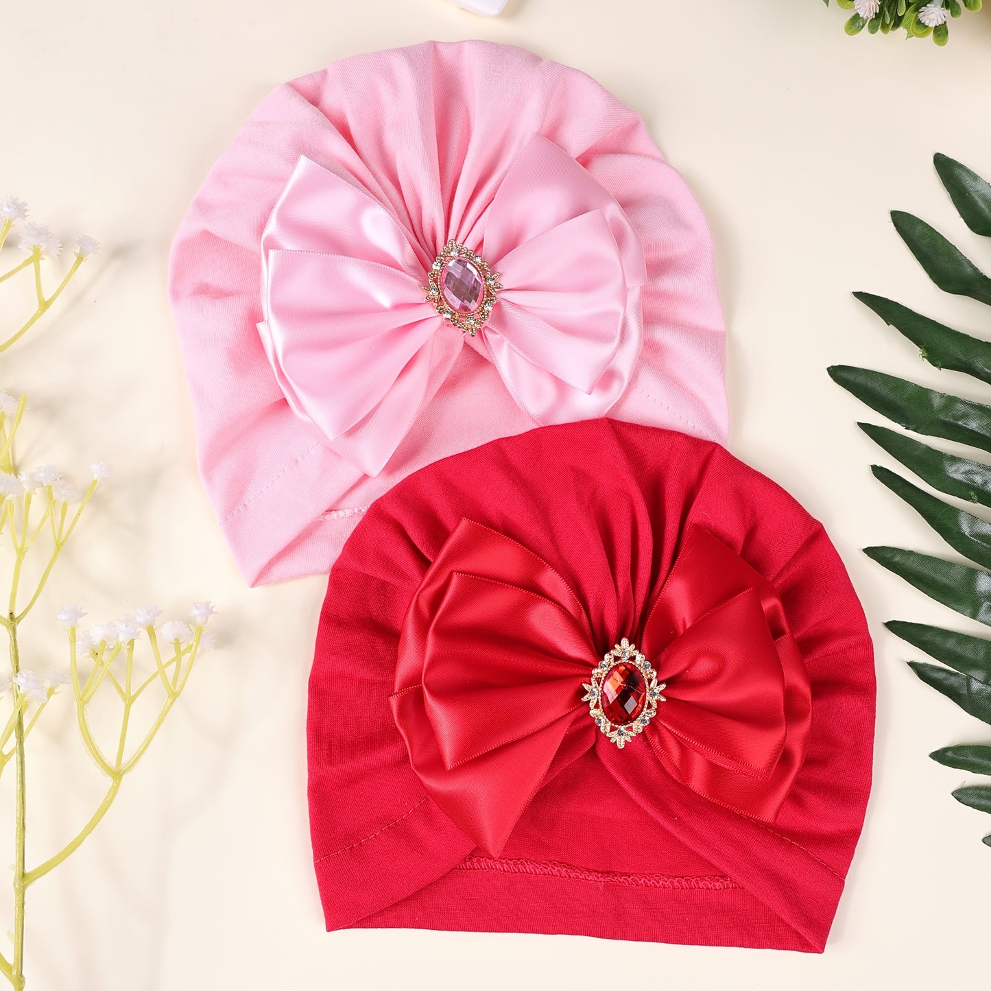 Chapeau mignon à nœud pour automne et hiver, chapeau souple élastique uni, idéal pour un usage quotidien et décoration de fêtes, cadeau parfait, unisexe