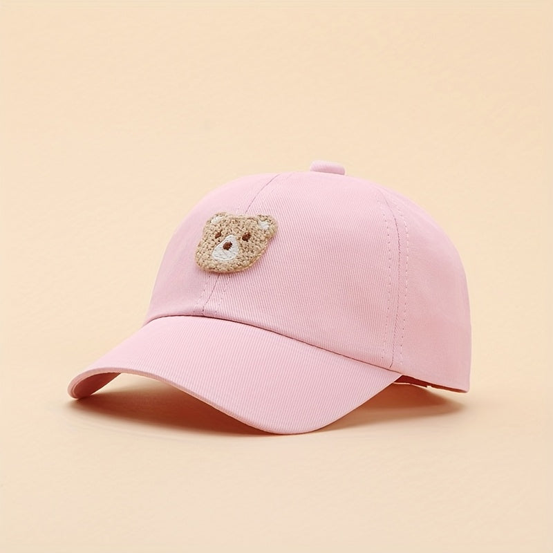1 Casquette de Baseball Mignonne Ours pour Enfants - Chapeau de  Solaire pour 1-3 Ans