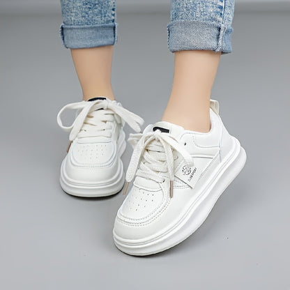 Chaussures de sport respirantes pour adolescents, chaussures basses unisexes décontractées avec une semelle en caoutchouc souple, parfaites pour les activités de plein air au printemps et en automne pour filles