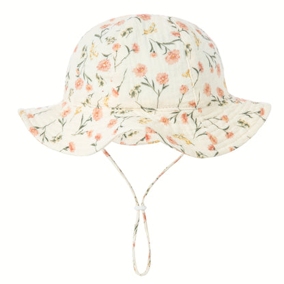 1pc Chapeau de pêcheur doux et mignon pour bébé, bonnet doux et absorbant la transpiration, convient pour une utilisation quotidienne et à l'extérieur, nouveau chapeau de pêcheur printemps été, styles multicolores disponibles