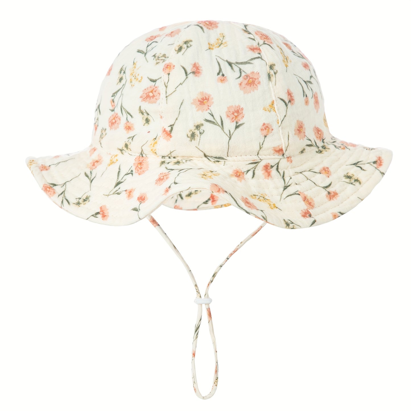 1pc Chapeau de pêcheur doux et mignon pour bébé, bonnet doux et absorbant la transpiration, convient pour une utilisation quotidienne et à l'extérieur, nouveau chapeau de pêcheur printemps été, styles multicolores disponibles