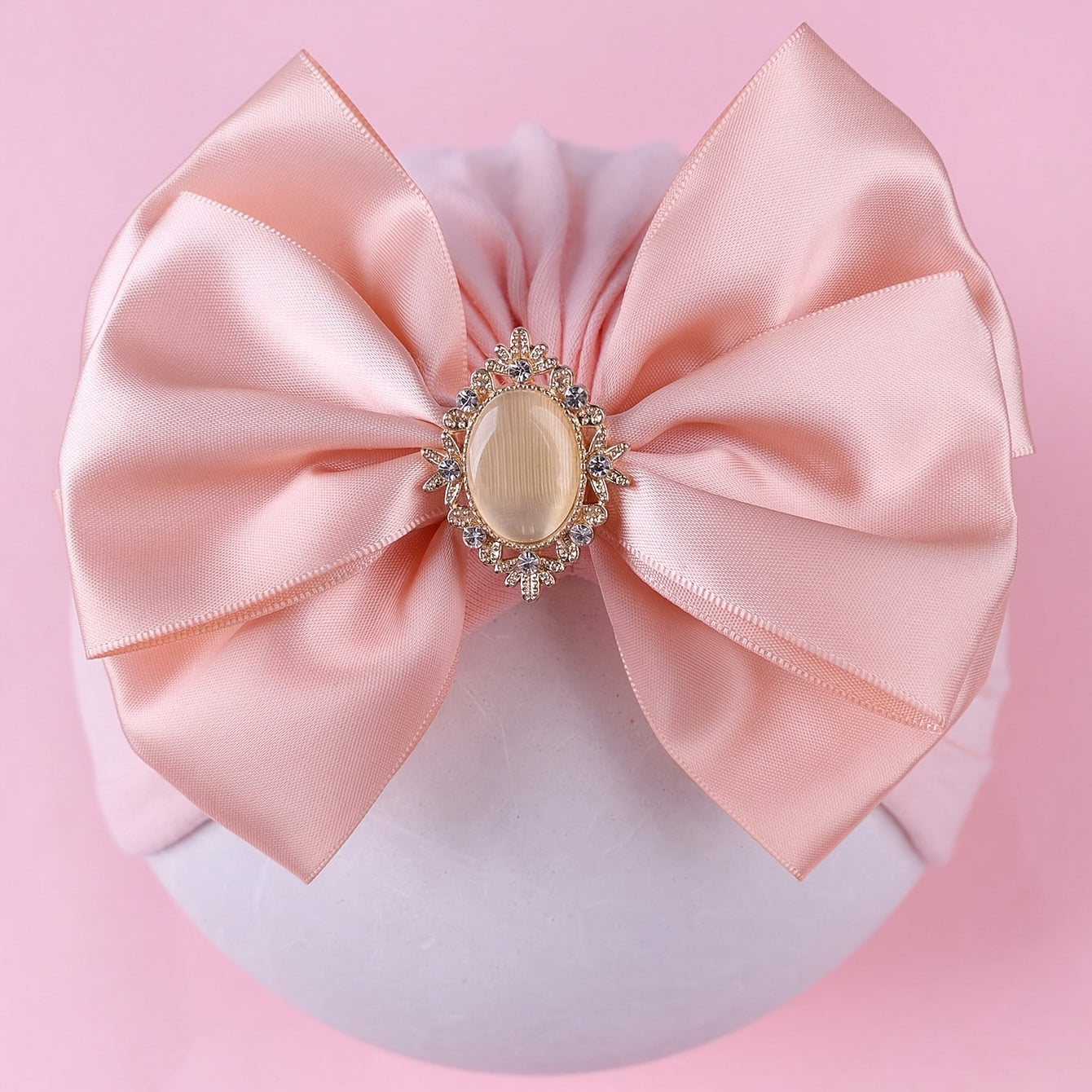 Chapeau mignon à nœud pour automne et hiver, chapeau souple élastique uni, idéal pour un usage quotidien et décoration de fêtes, cadeau parfait, unisexe