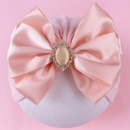 Chapeau mignon à nœud pour automne et hiver, chapeau souple élastique uni, idéal pour un usage quotidien et décoration de fêtes, cadeau parfait, unisexe