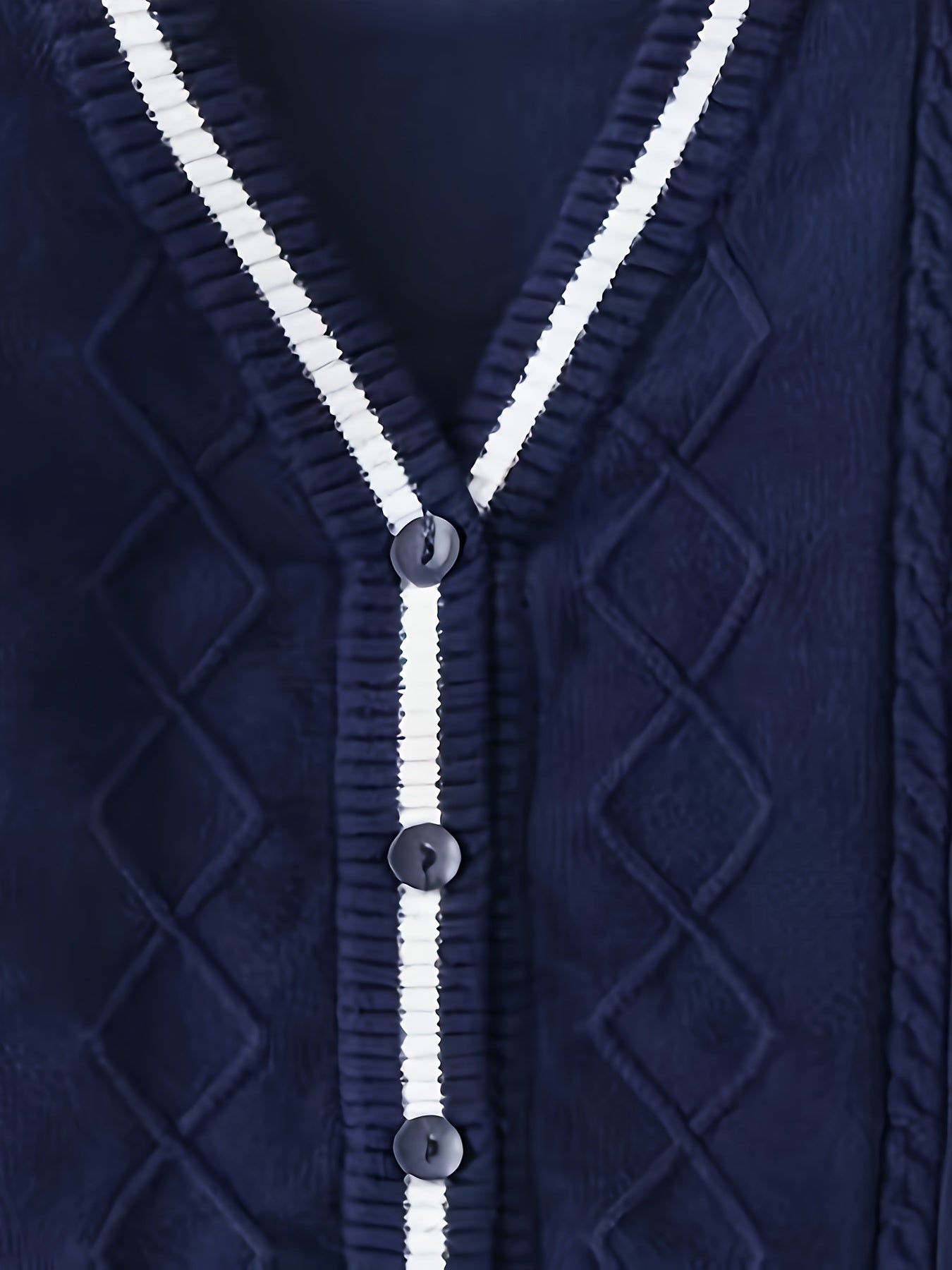 Pull en Tricot pour Enfants Garçons Col en V Cardigan Style Automne Hiver Filles Pull Preppy Haut Bébé Vêtements pour Enfants