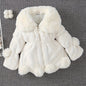 Veste polaire épaisse et chaude à revers pour filles, mode automne-hiver, avec doublure douce - Veste épaisse et chaude à fermeture éclair intégrale, vêtement d'extérieur d'hiver confortable en polaire lavable en machine, convient pour un usage quotidien