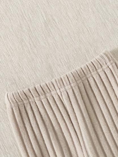 Ensemble bébé garçon tendance : Haut à manches longues rayé/unie + Pantalon long confortable, idéal pour l'extérieur