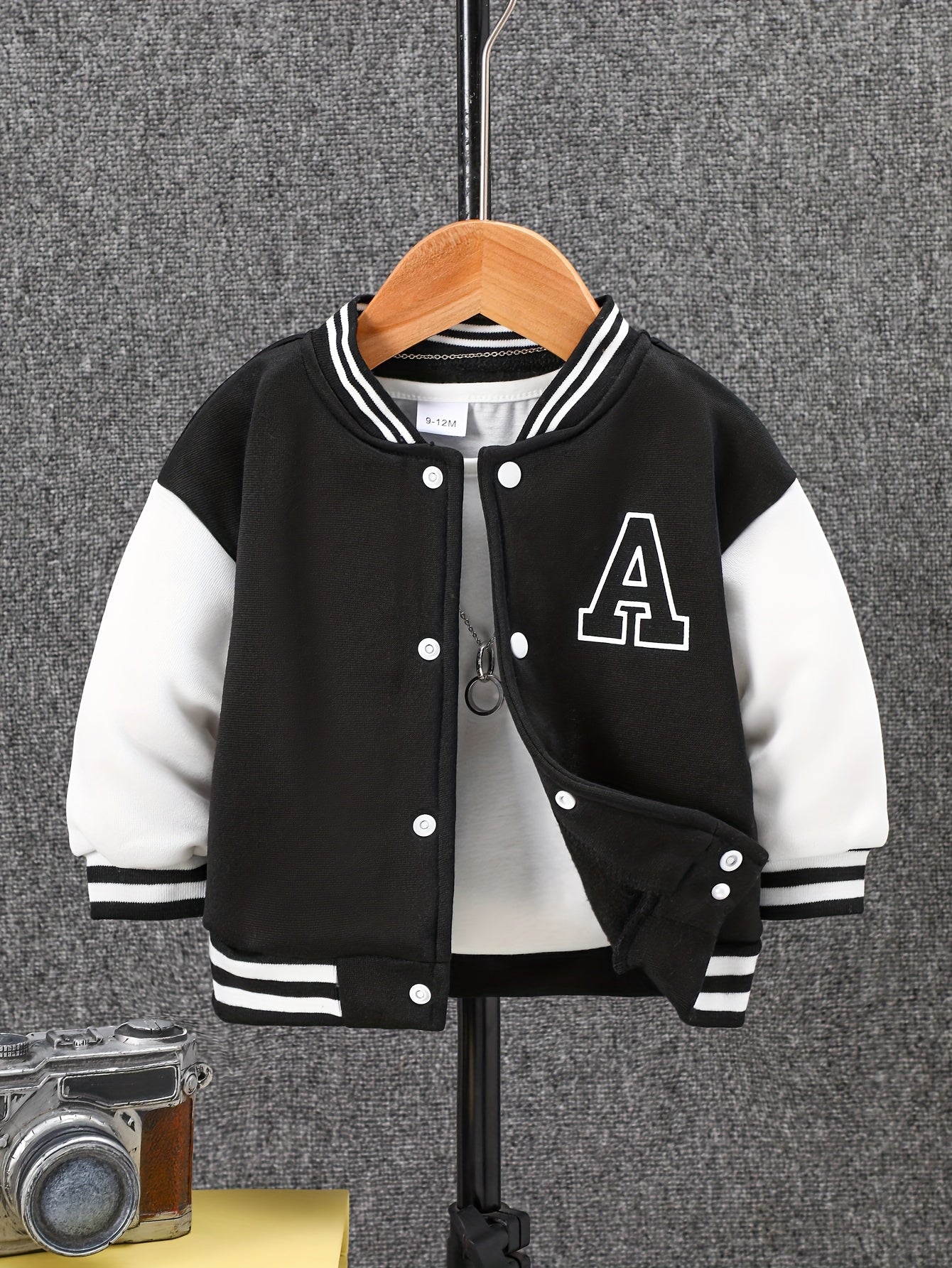 Veste de sport en polaire à col montant pour bébé garçon