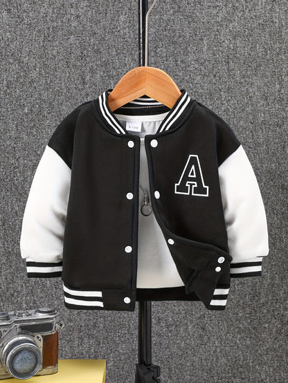 Veste de sport en polaire à col montant pour bébé garçon