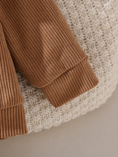 Veste à revers pour garçon avec fausse poche, vêtement d'extérieur pour garçon, convient pour les saisons d'automne et d'hiver, idéale pour les sports et jeux en plein air, veste pour garçon, tenue de rentrée scolaire, saison de la rentrée scolaire, cadea