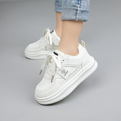 Chaussures de sport respirantes pour adolescents, chaussures basses unisexes décontractées avec une semelle en caoutchouc souple, parfaites pour les activités de plein air au printemps et en automne pour filles