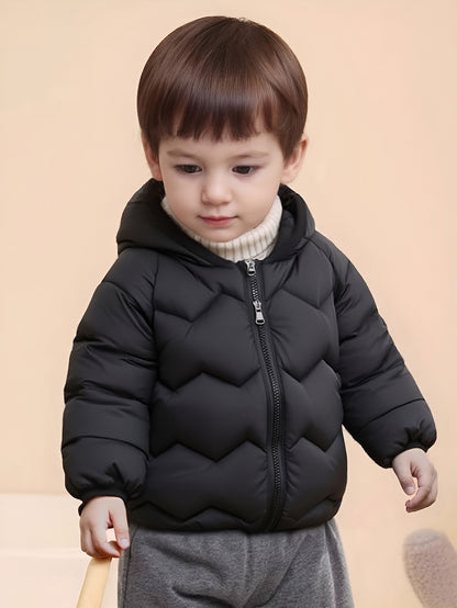 Nouveau Vêtement d'Hiver Léger et Chaud à Capuche pour Bébés Garçons et Filles, Tenue d'Hiver, Veste, Manteau, Vêtements pour Garçons, Tenue Anti-Froid, Vêtements d'Extérieur pour Enfants, Combinaison de Neige