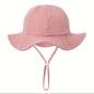1pc Chapeau de pêcheur doux et mignon pour bébé, bonnet doux et absorbant la transpiration, convient pour une utilisation quotidienne et à l'extérieur, nouveau chapeau de pêcheur printemps été, styles multicolores disponibles