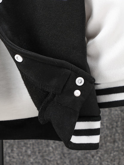 Veste de sport en polaire à col montant pour bébé garçon