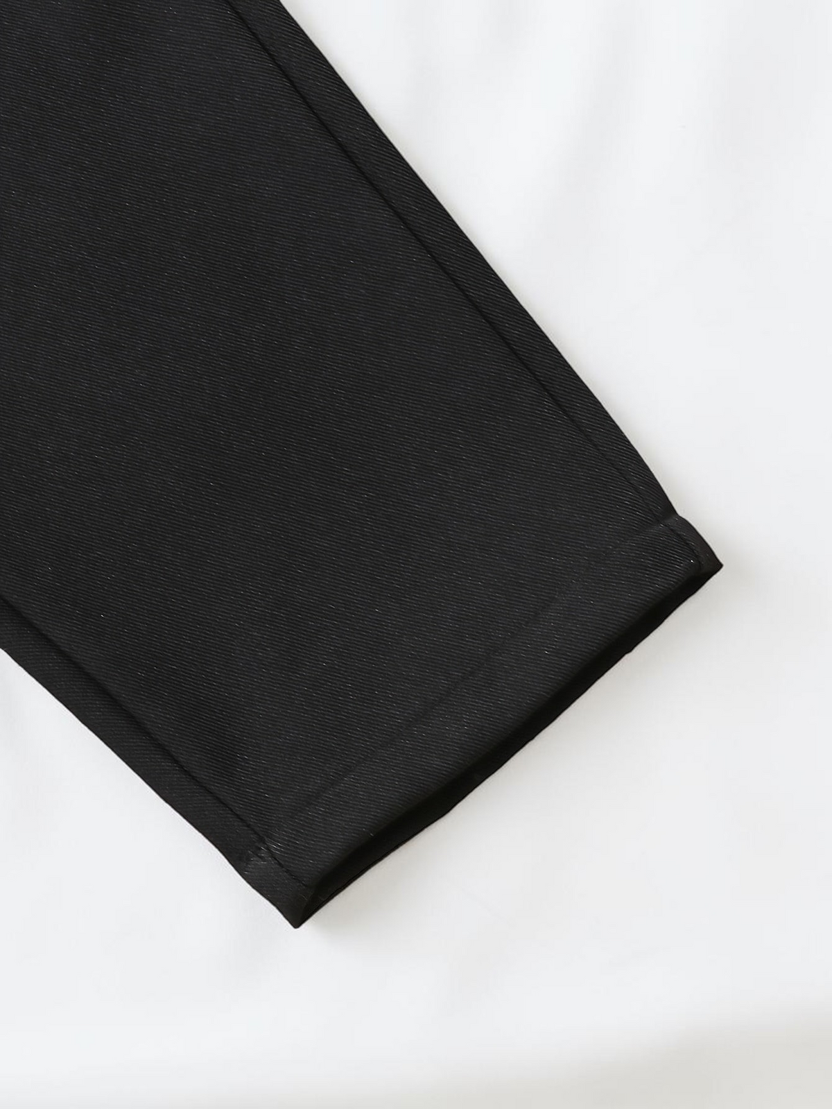 Pantalon de costume noir pour bébé garçon Le Cocon d'Or en polyester tissé durable et légèrement extensible