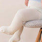 Leggings tricotés pour bébé fille, printemps, été et automne, style coréen tendance, entrejambe ouvert, série blanche polyvalente style coréen