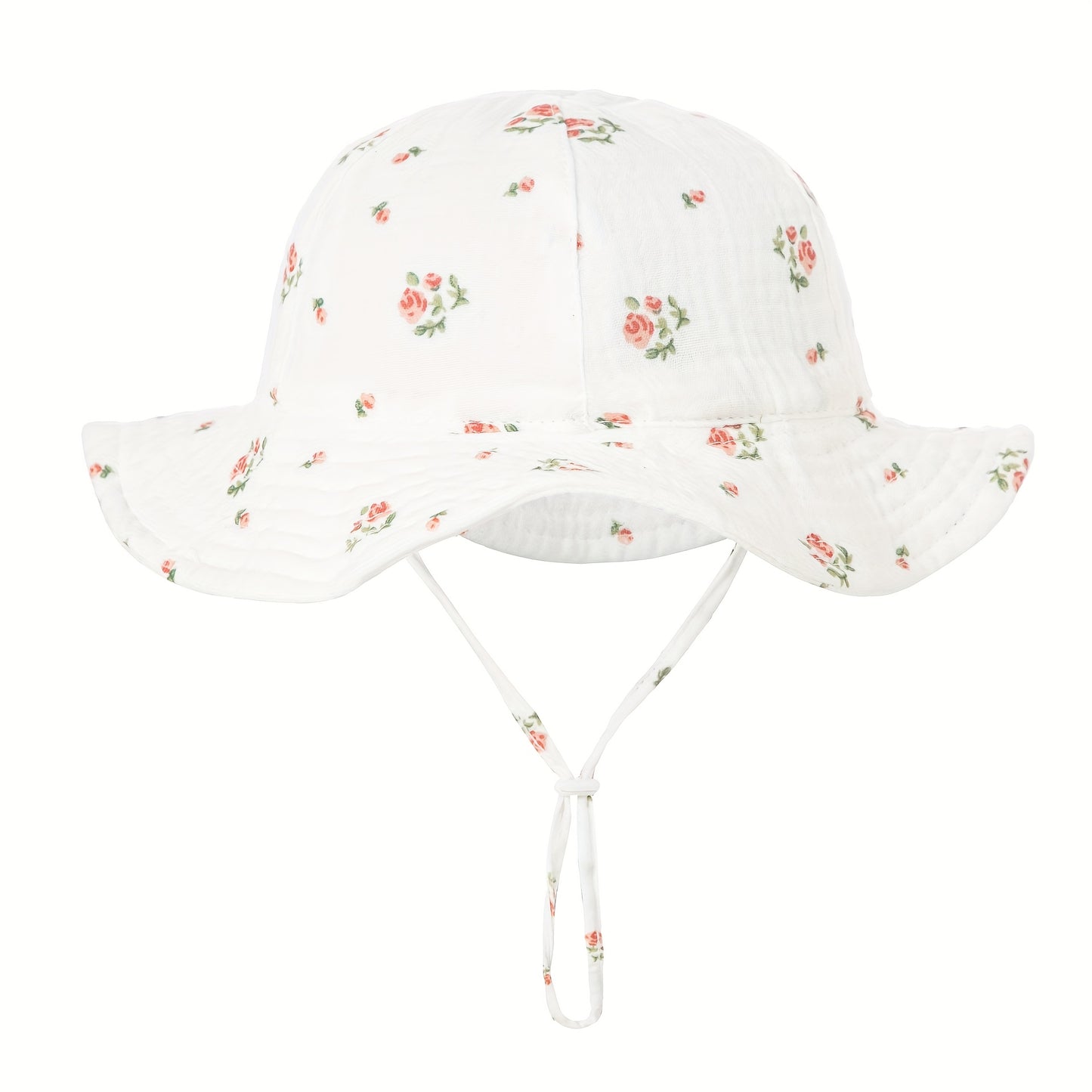 1pc Chapeau de pêcheur doux et mignon pour bébé, bonnet doux et absorbant la transpiration, convient pour une utilisation quotidienne et à l'extérieur, nouveau chapeau de pêcheur printemps été, styles multicolores disponibles