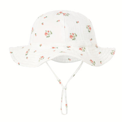 1pc Chapeau de pêcheur doux et mignon pour bébé, bonnet doux et absorbant la transpiration, convient pour une utilisation quotidienne et à l'extérieur, nouveau chapeau de pêcheur printemps été, styles multicolores disponibles