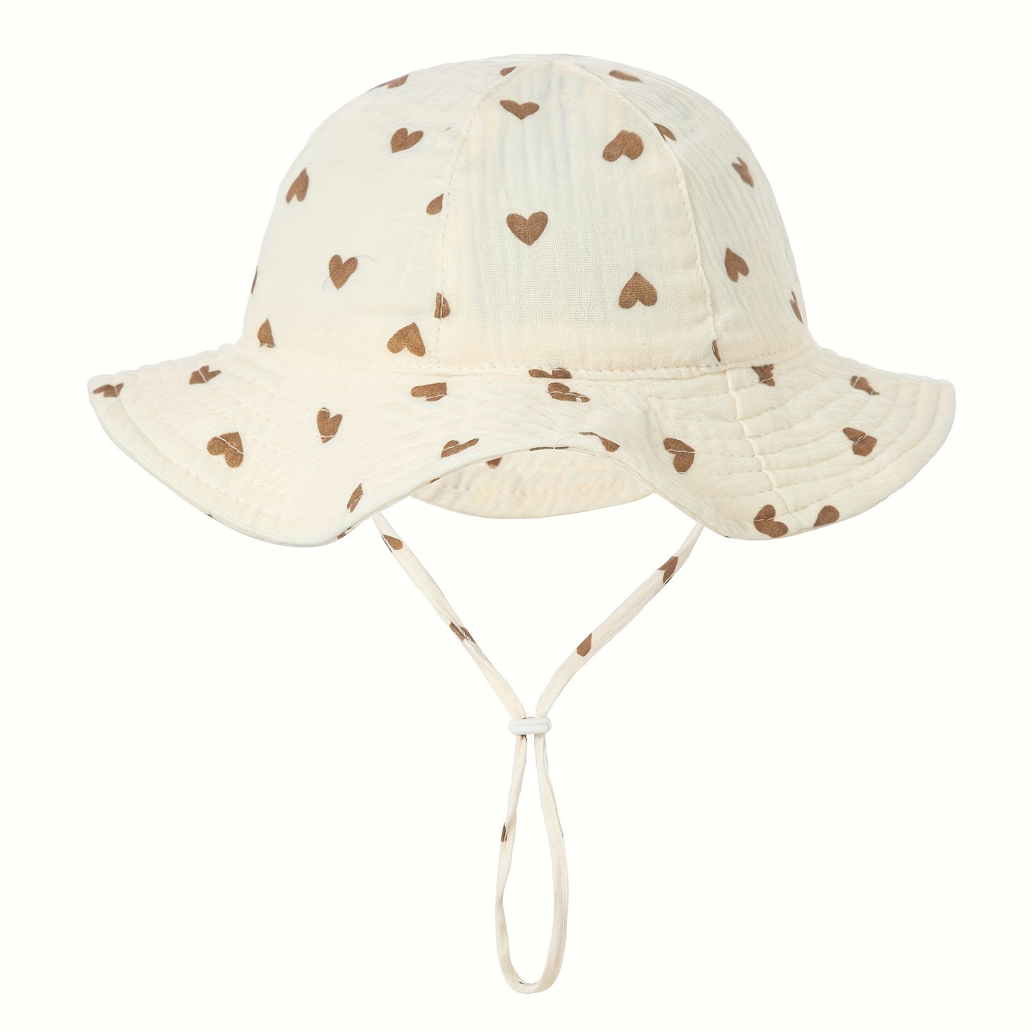 1pc Chapeau de pêcheur doux et mignon pour bébé, bonnet doux et absorbant la transpiration, convient pour une utilisation quotidienne et à l'extérieur, nouveau chapeau de pêcheur printemps été, styles multicolores disponibles
