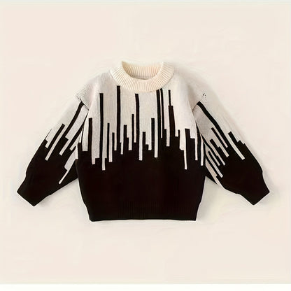 Pull pour Garçons, Nouveau Haut Automne/Hiver pour Garçons, Tricot Bébé, Tenue d'Automne pour Filles, Vêtements pour Enfants, Tendance Mode Printemps/Automne