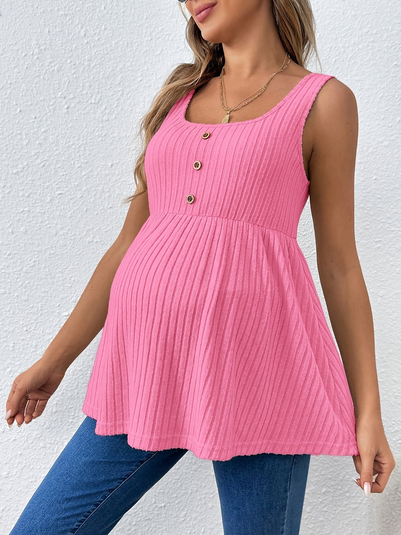 Débardeur long confortable pour femmes enceintes